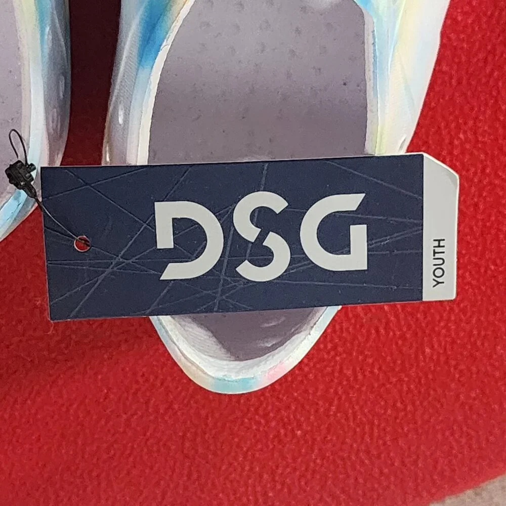 DSG Youth Blue Pink Yellow White Sole EVA Slip On Water Casual Shoes Size 11K